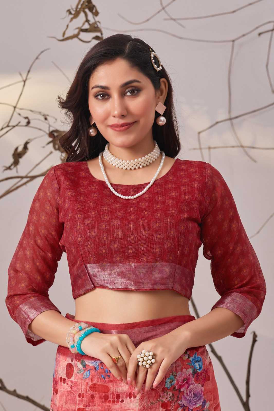 Cotton Printed Saree 1008