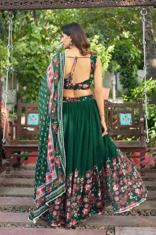Georgette Designer Lehenga
