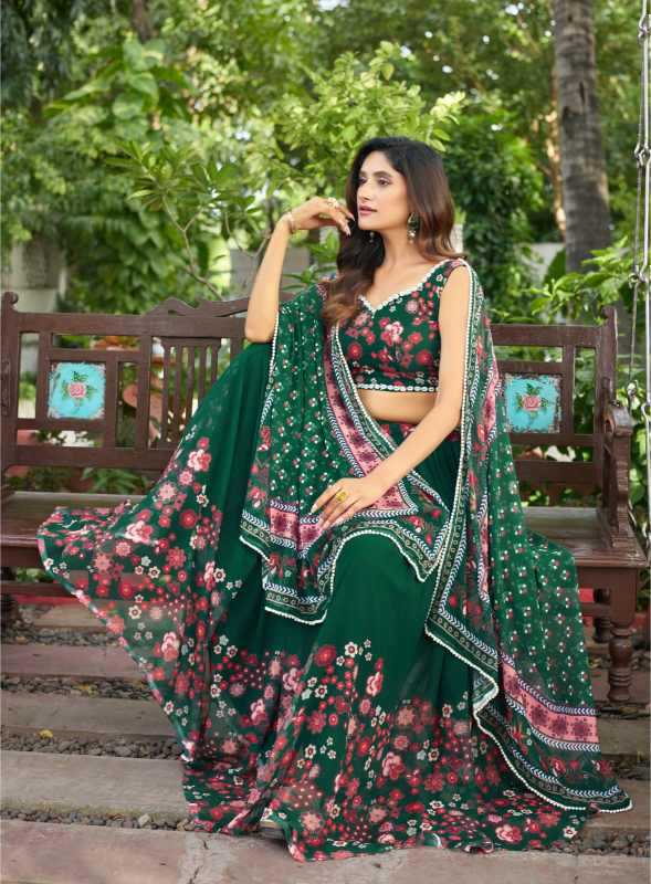 Georgette Designer Lehenga