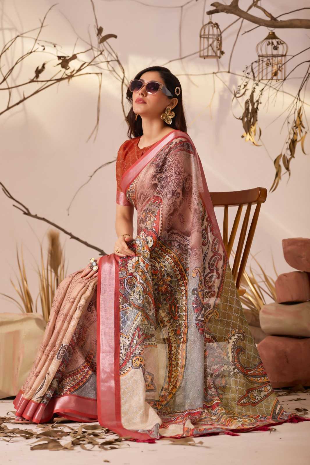 Cotton Designer Saree 1013