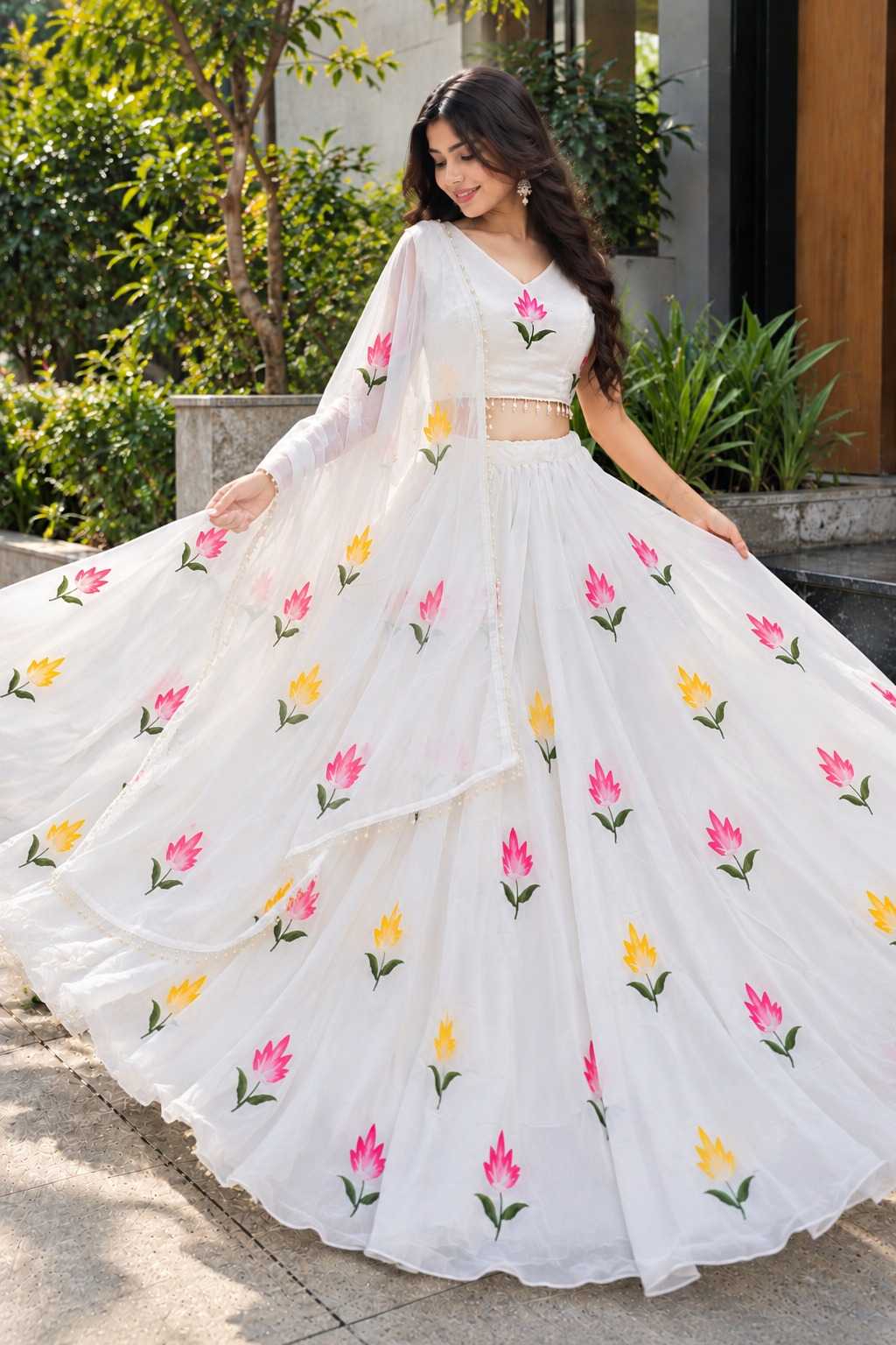 Premium Georgette Designer Lehenga