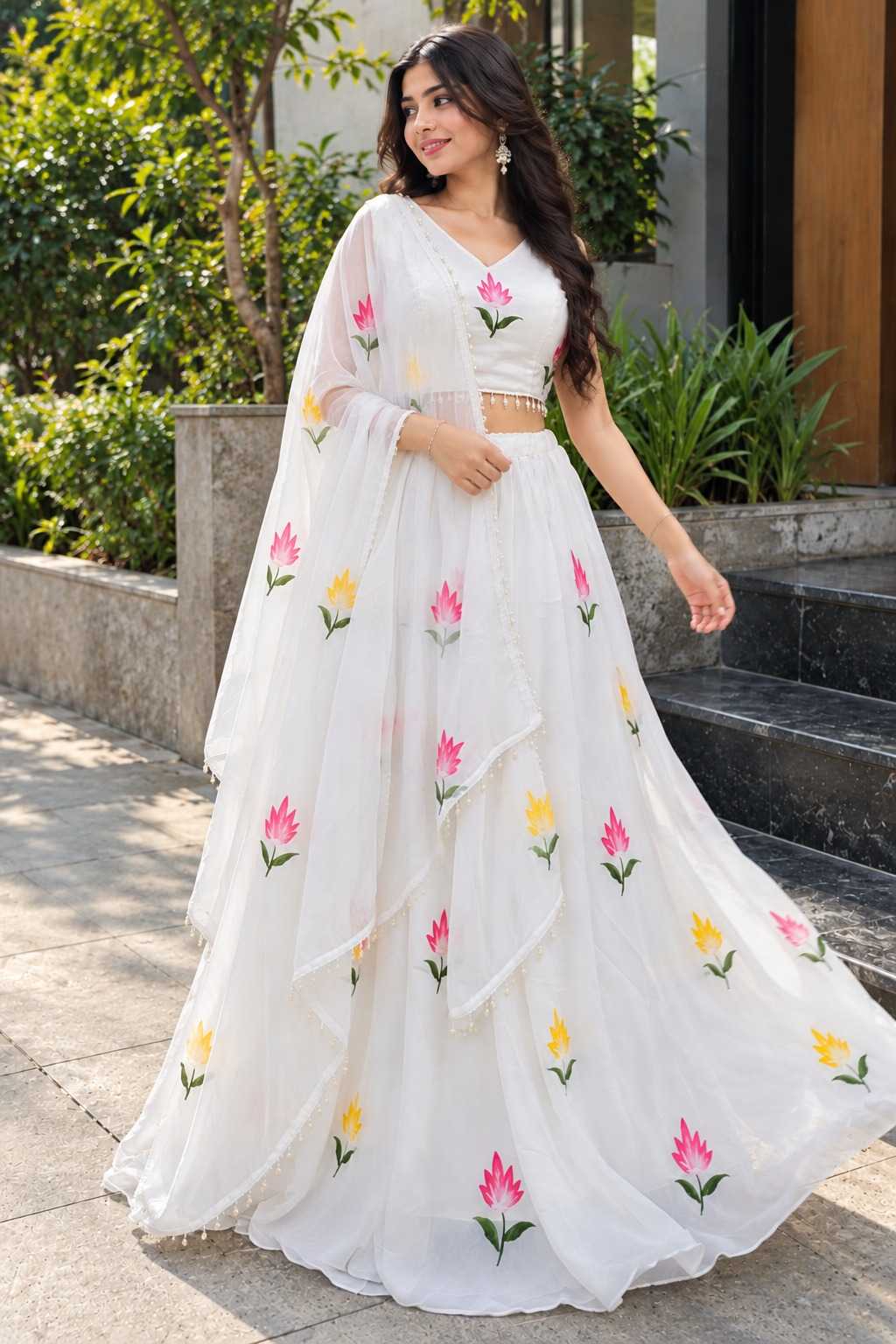 Premium Georgette Designer Lehenga
