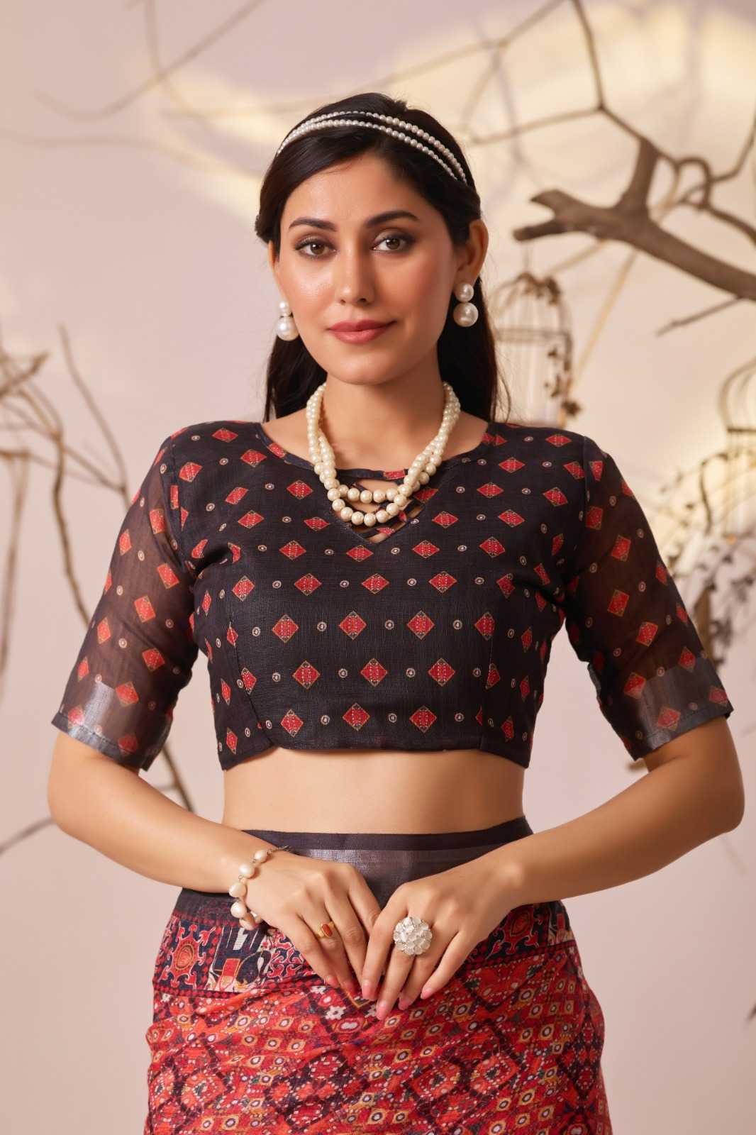 Cotton Designer Saree 1021