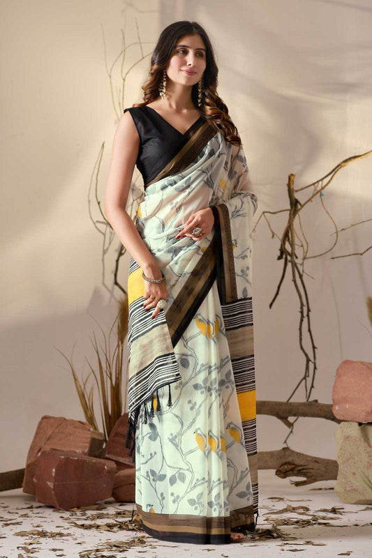 Georgette Printed Saree JT-138266