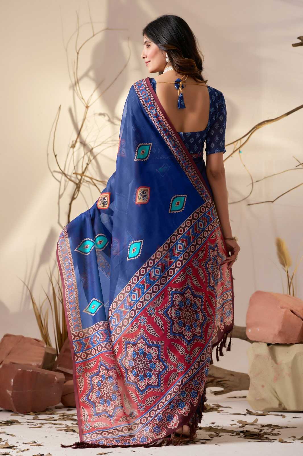 Georgette Designer Saree 1038