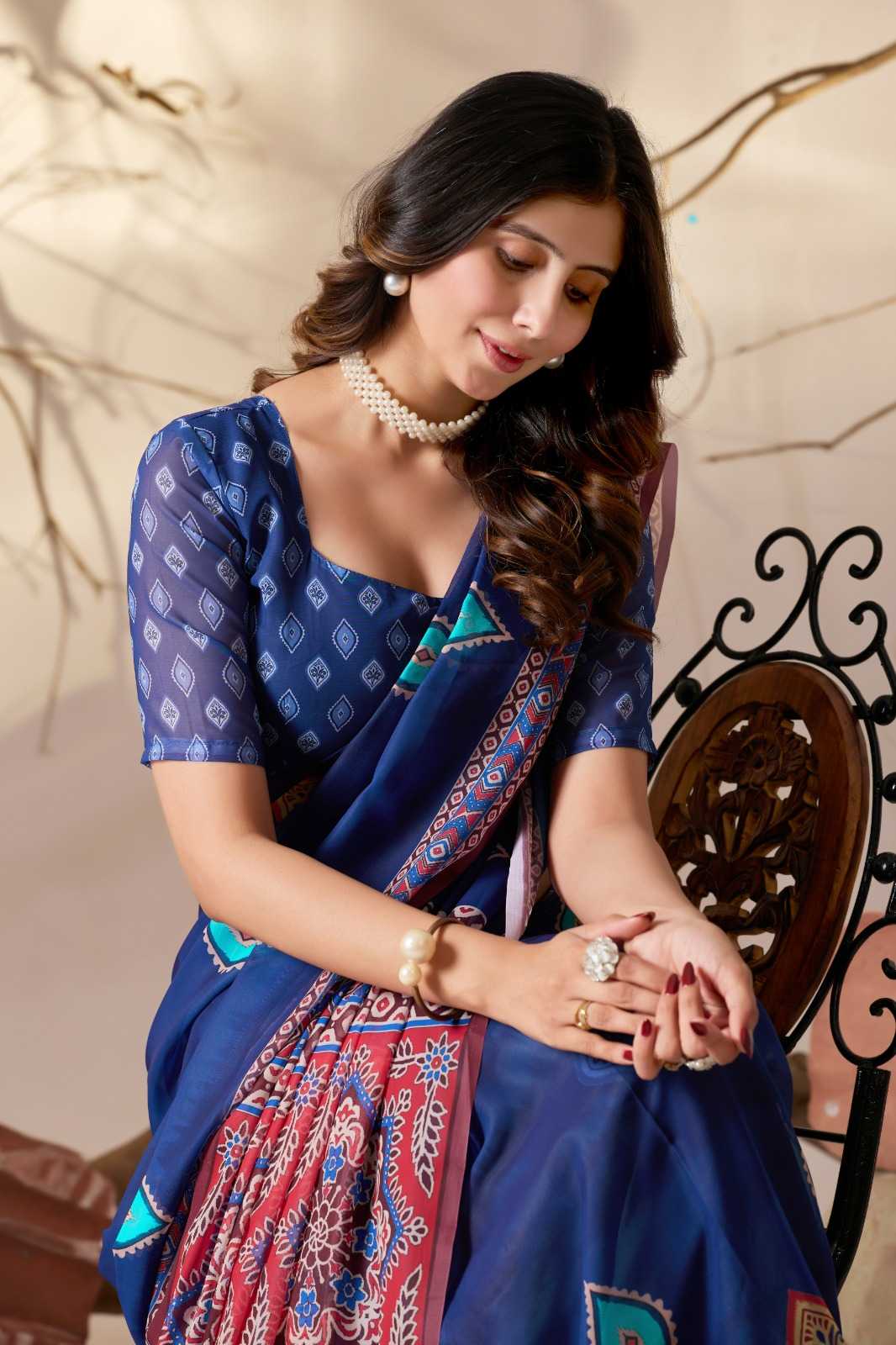 Georgette Designer Saree