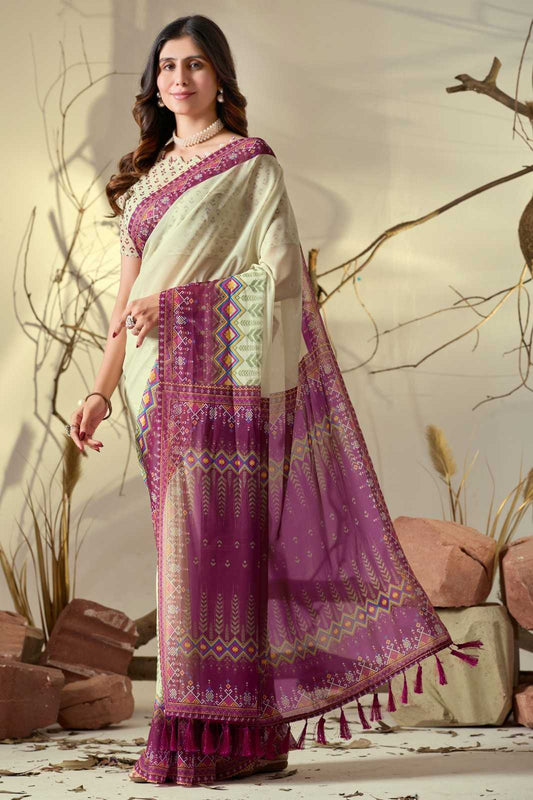 Georgette Party Wear Saree 1039