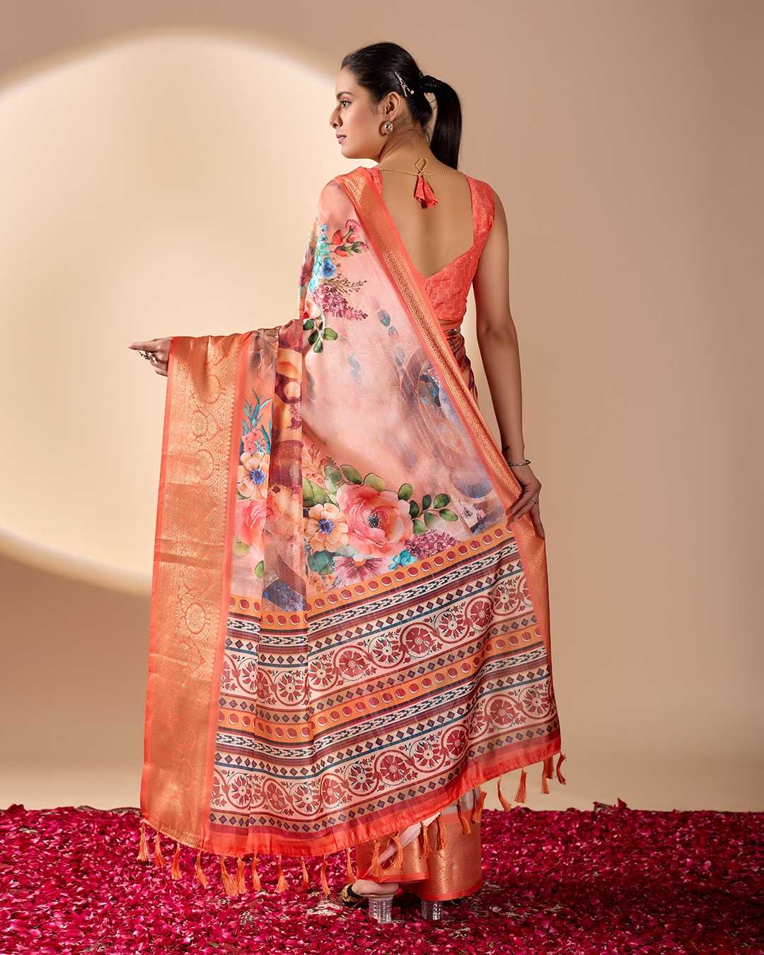 Lichi Silk Soft Saree 1041