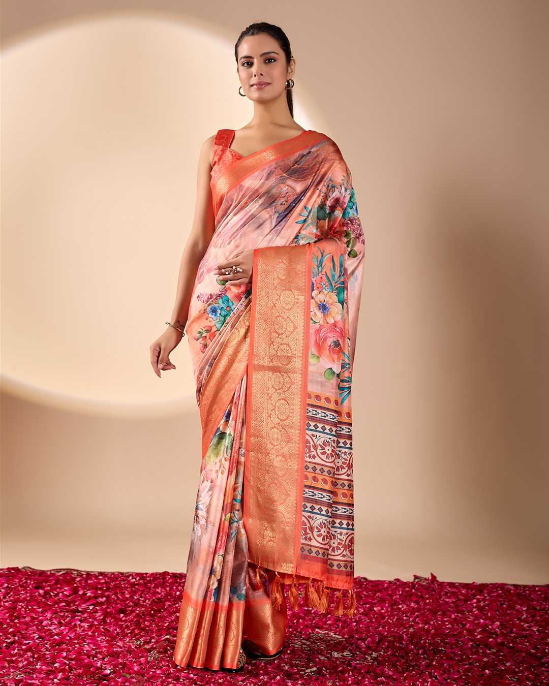 Lichi Silk Soft Saree 1041