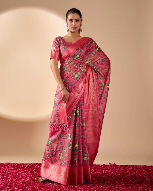 Lichi Silk Soft Saree 1047