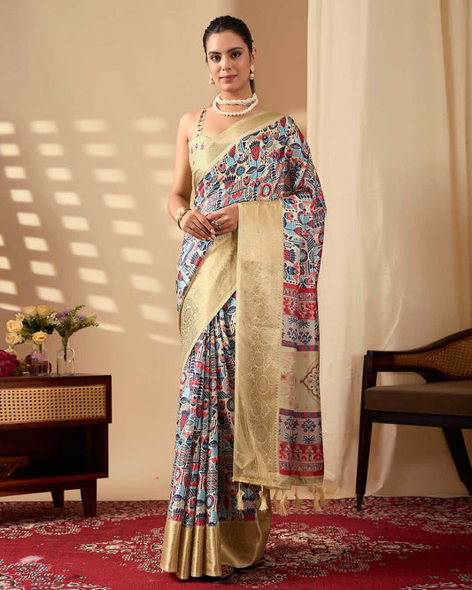 Lichi Silk Soft Saree