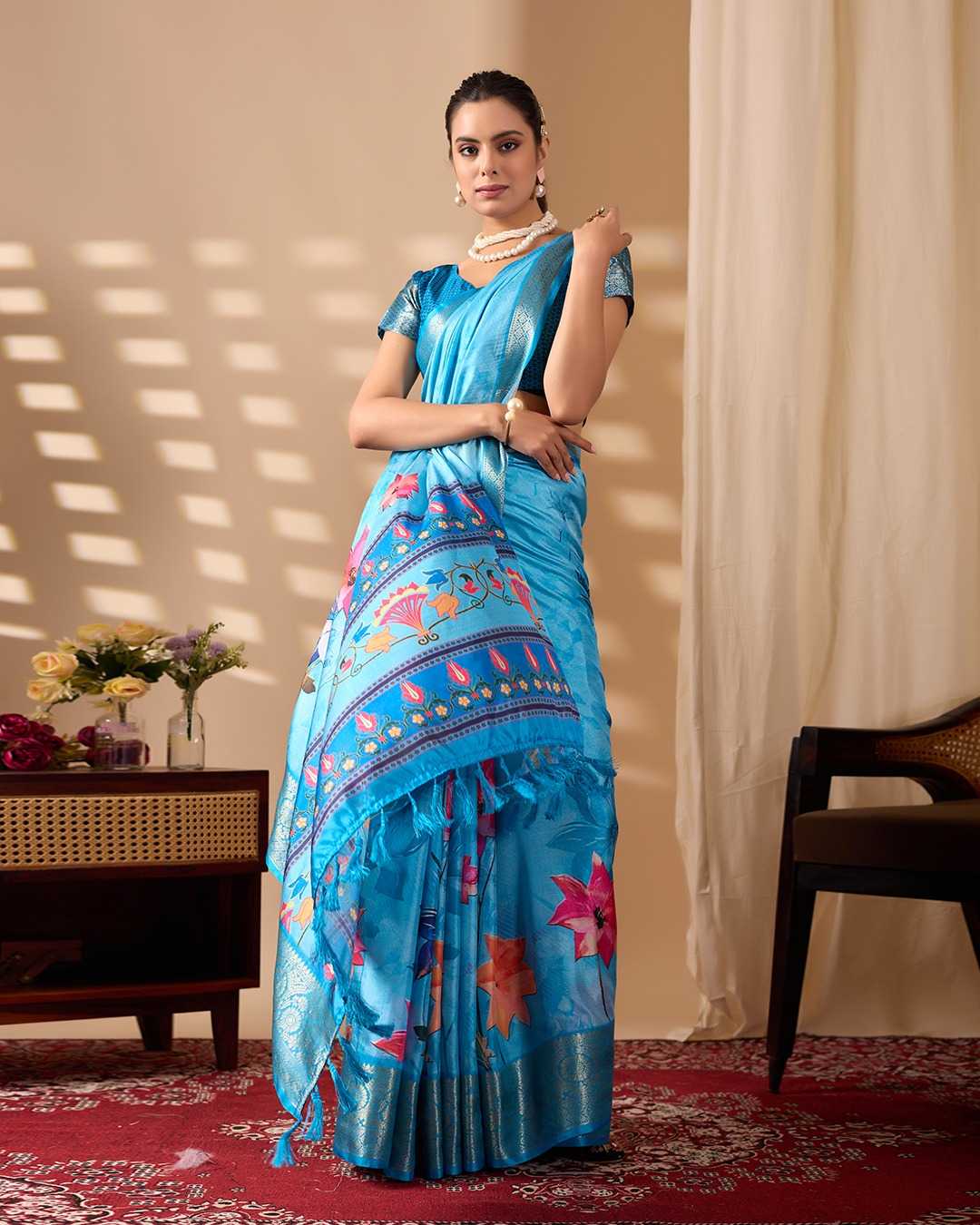 Lichi Silk Soft Saree