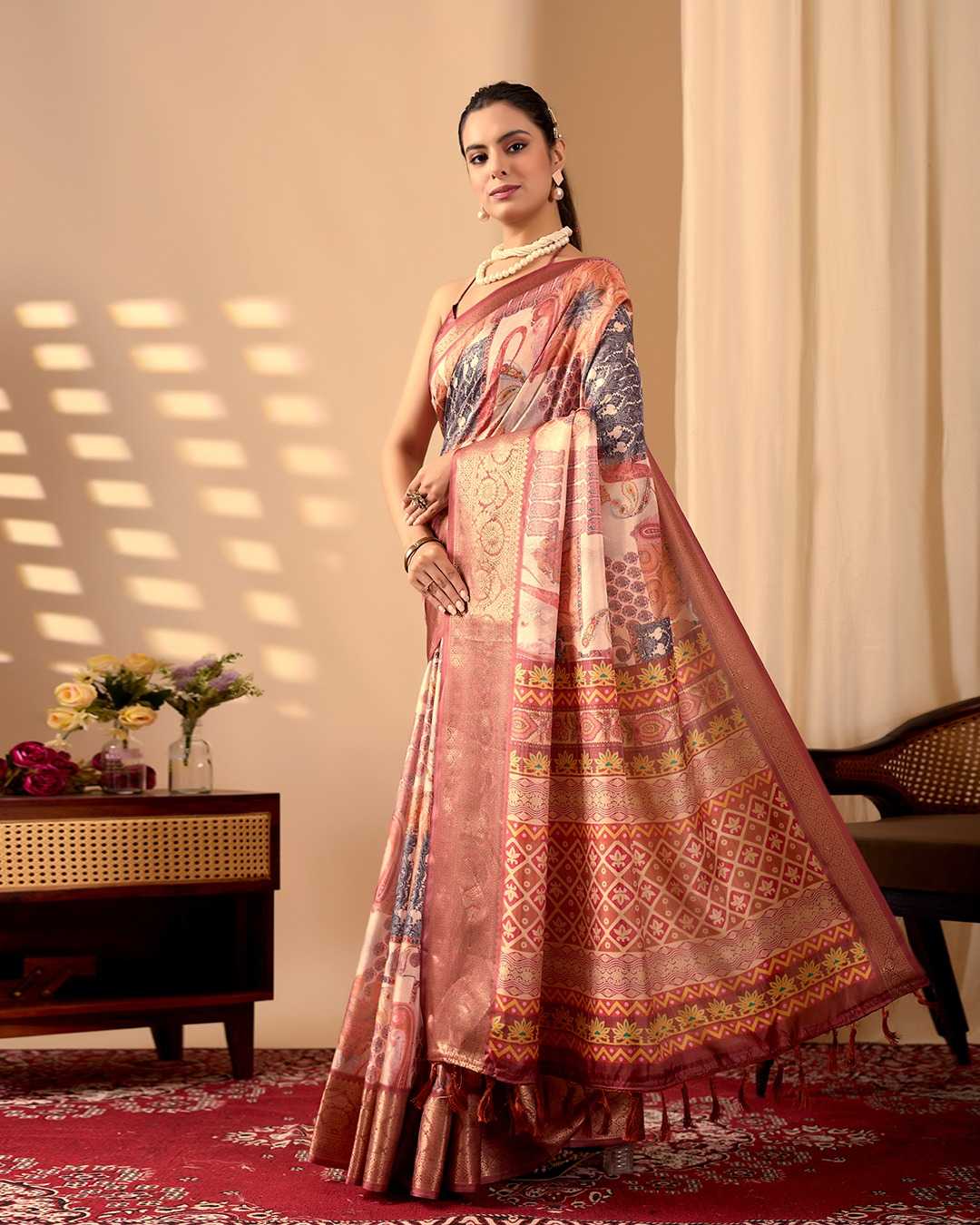 Lichi Silk Soft Saree 1064