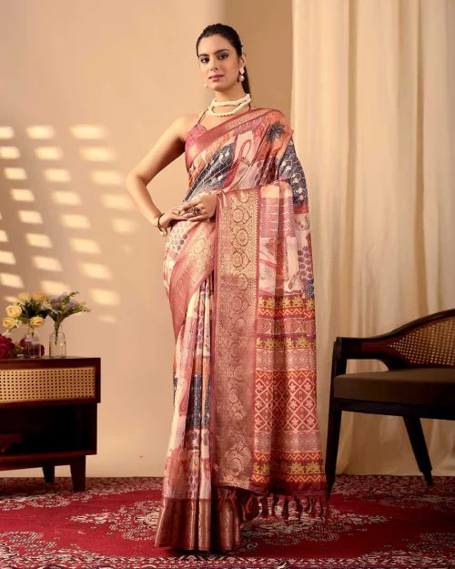 Lichi Silk Soft Saree 1064