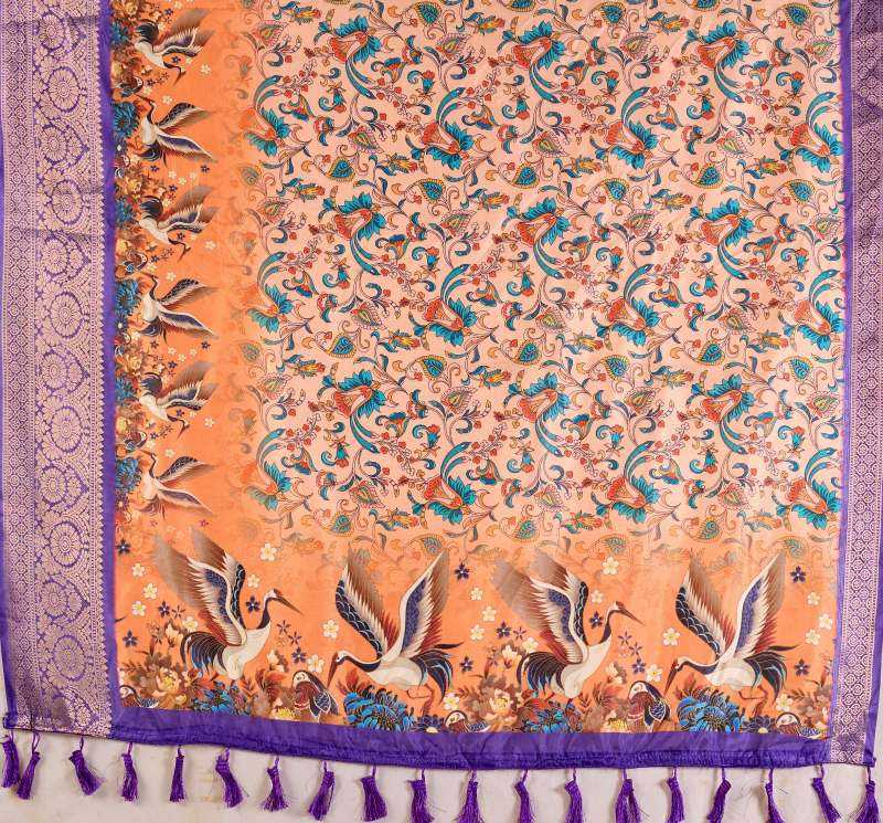 Lichi Silk Soft Saree 1073
