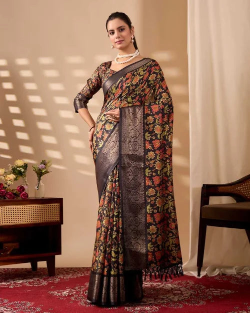 Lichi Silk Soft Saree 1079