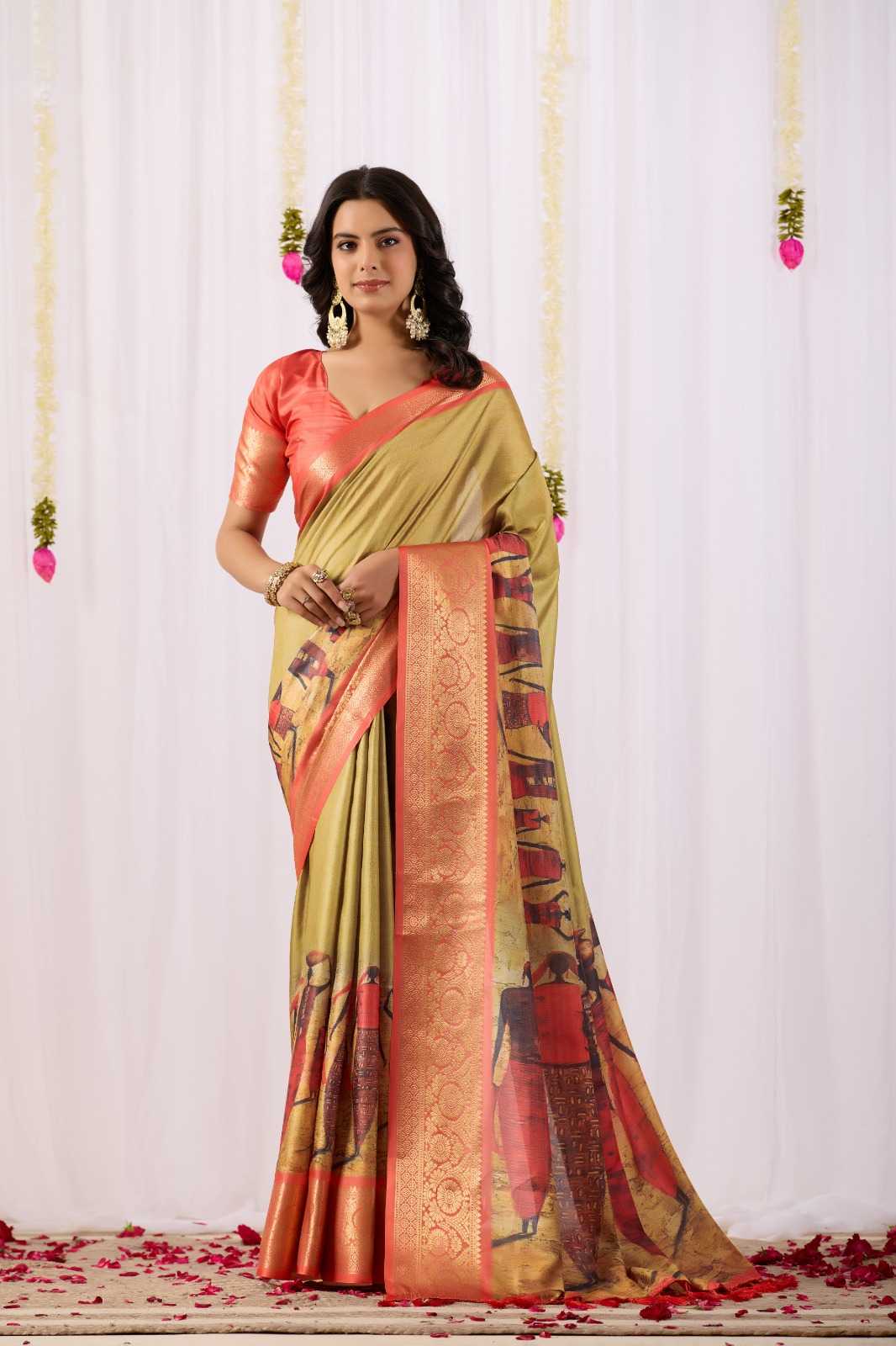 Lichi Silk Soft Saree
