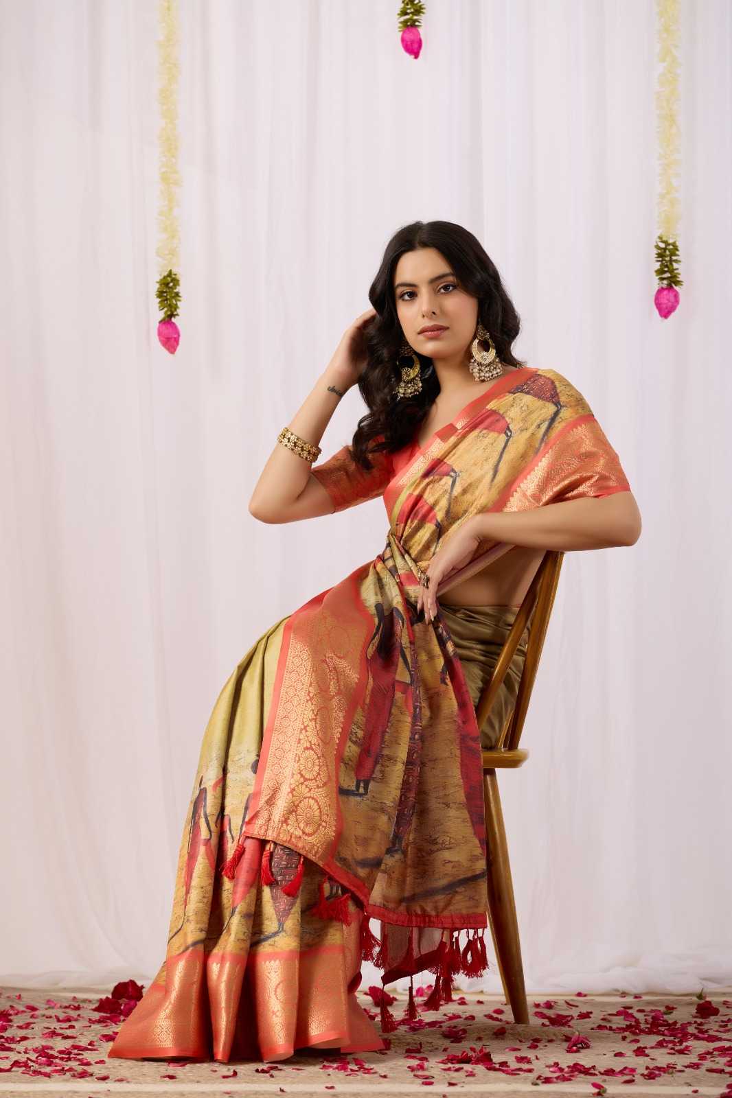 Lichi Silk Soft Saree
