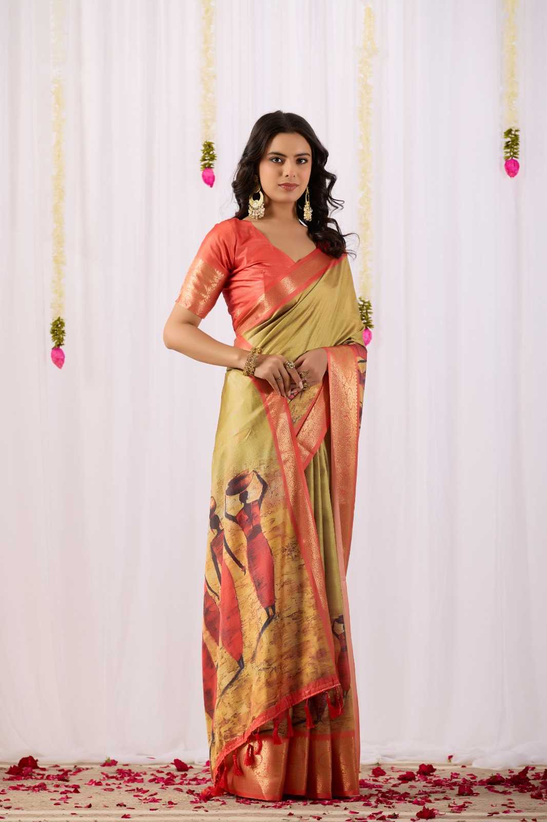 Lichi Silk Soft Saree