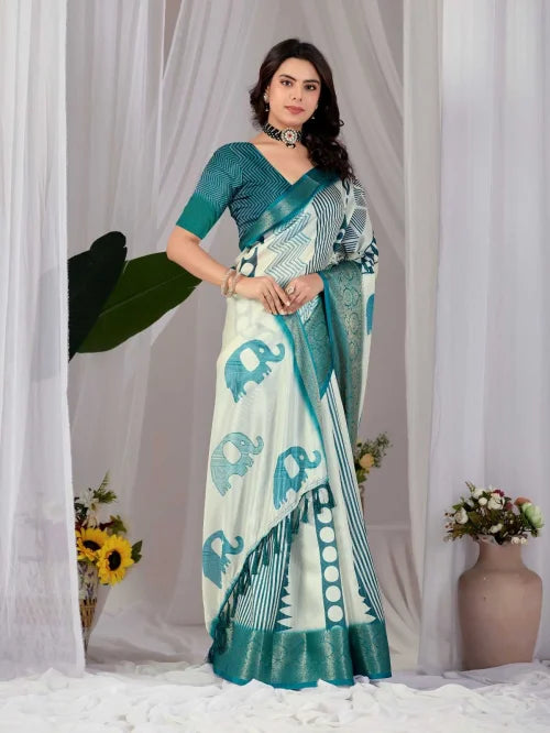 Lichi Silk Soft Saree JT-151162