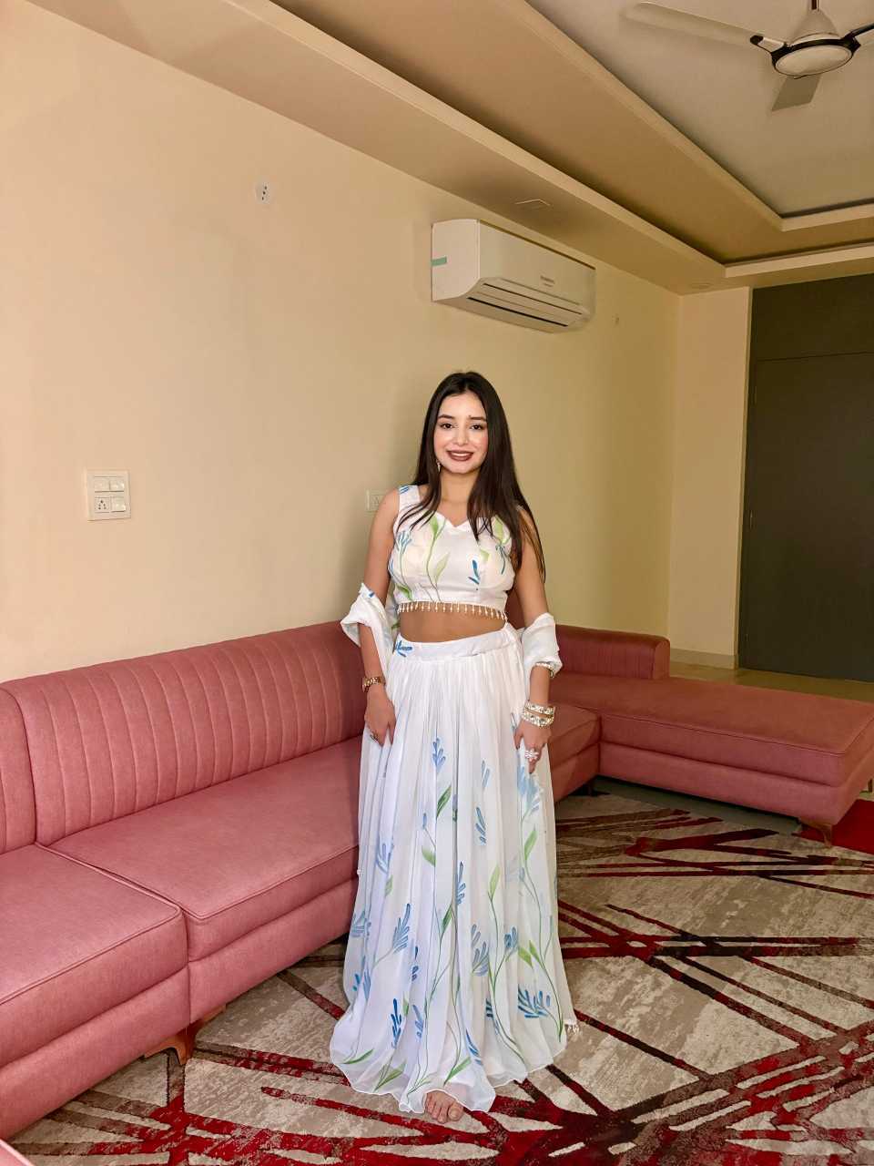 Georgette Printed Lehenga