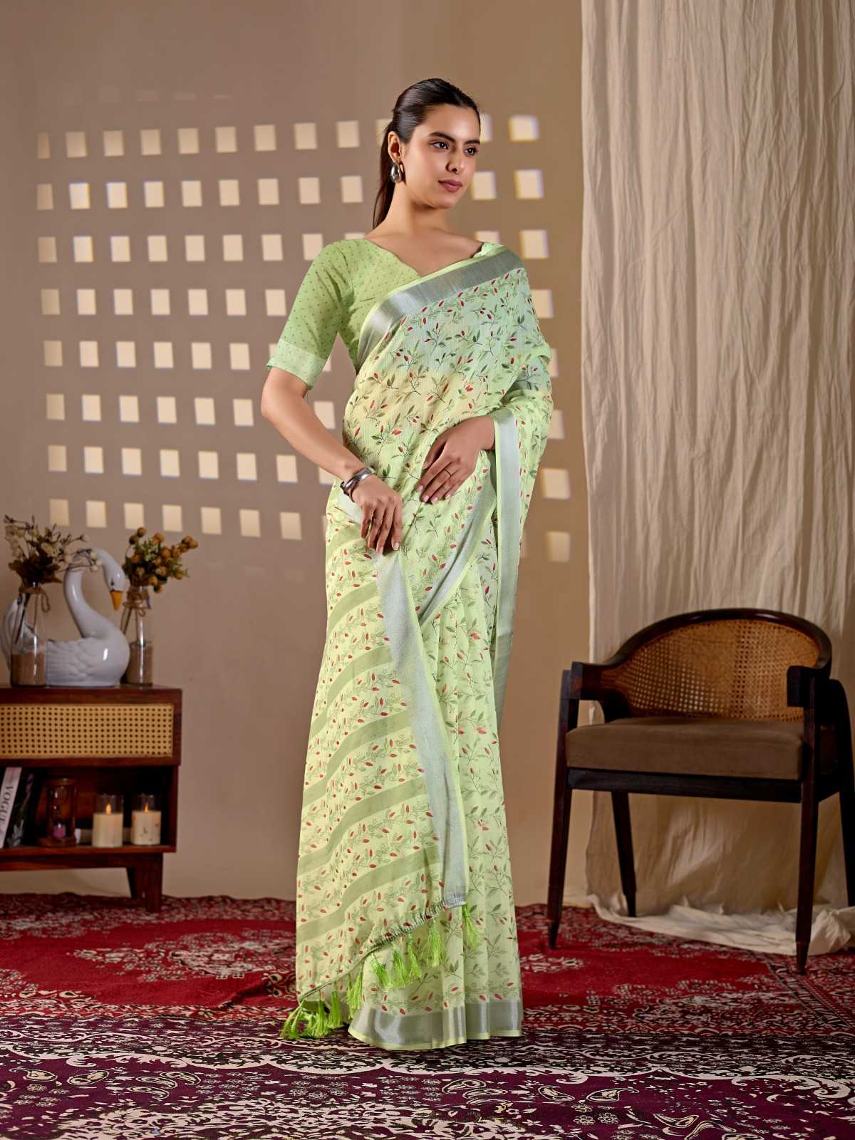 Cotton Designer Saree