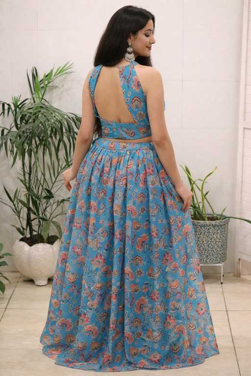 Organza Wedding Lehenga
