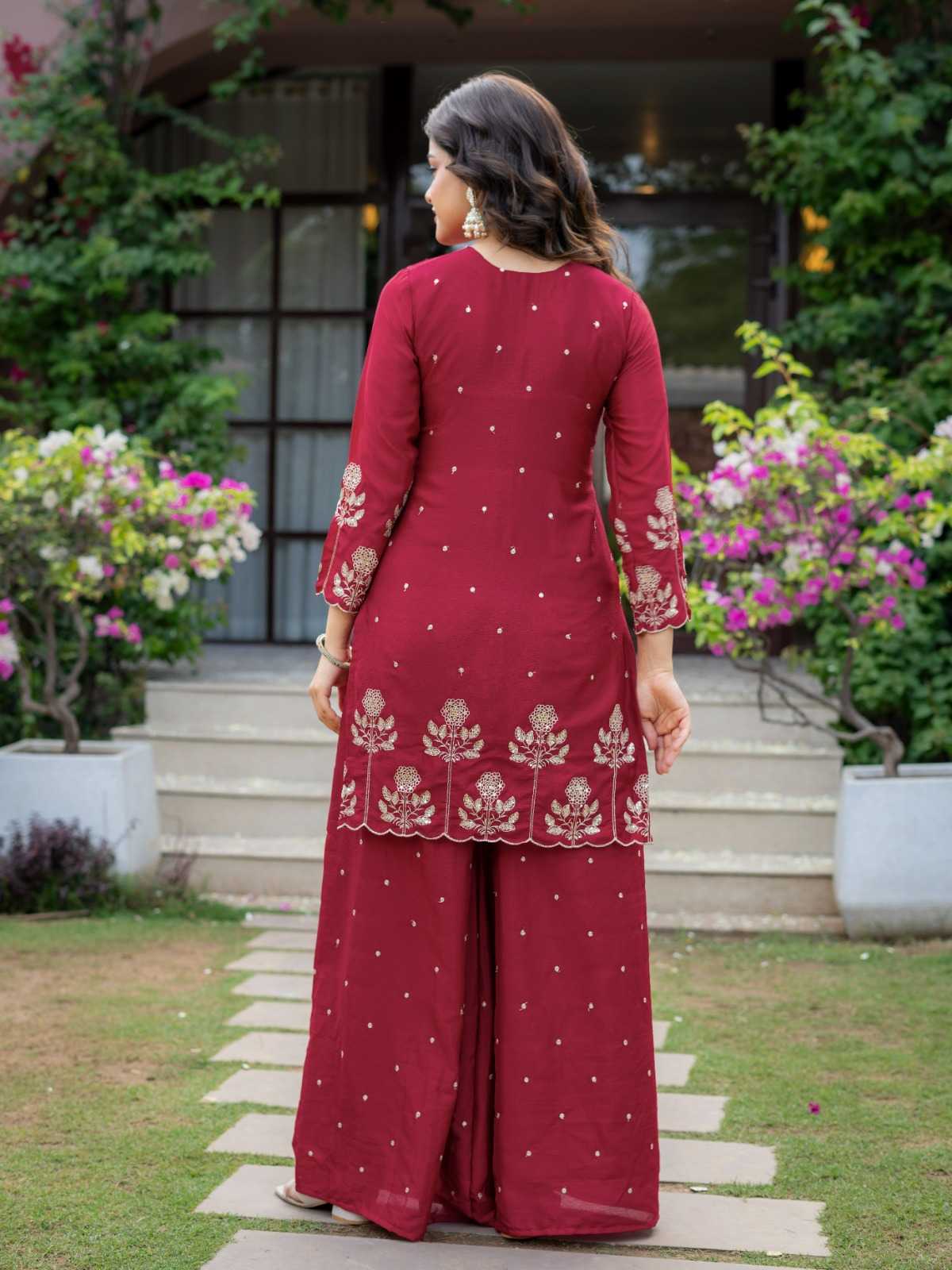 Chinon Embroidered Kurti