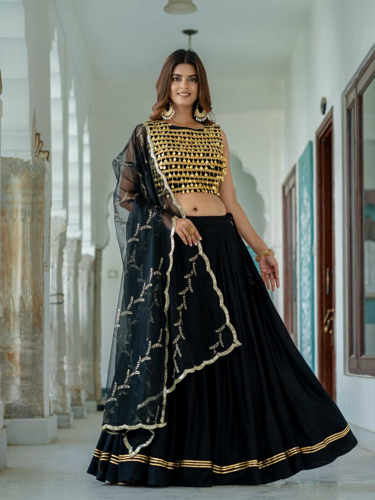 Rayon Designer Lehenga 127