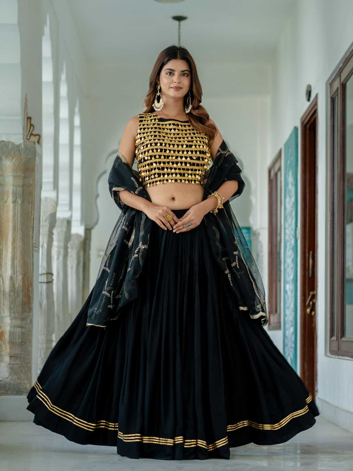 Reyon Cotton Traditional Lehenga