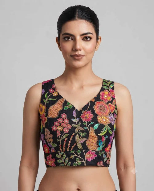 Pure Viscos Printed Blouse