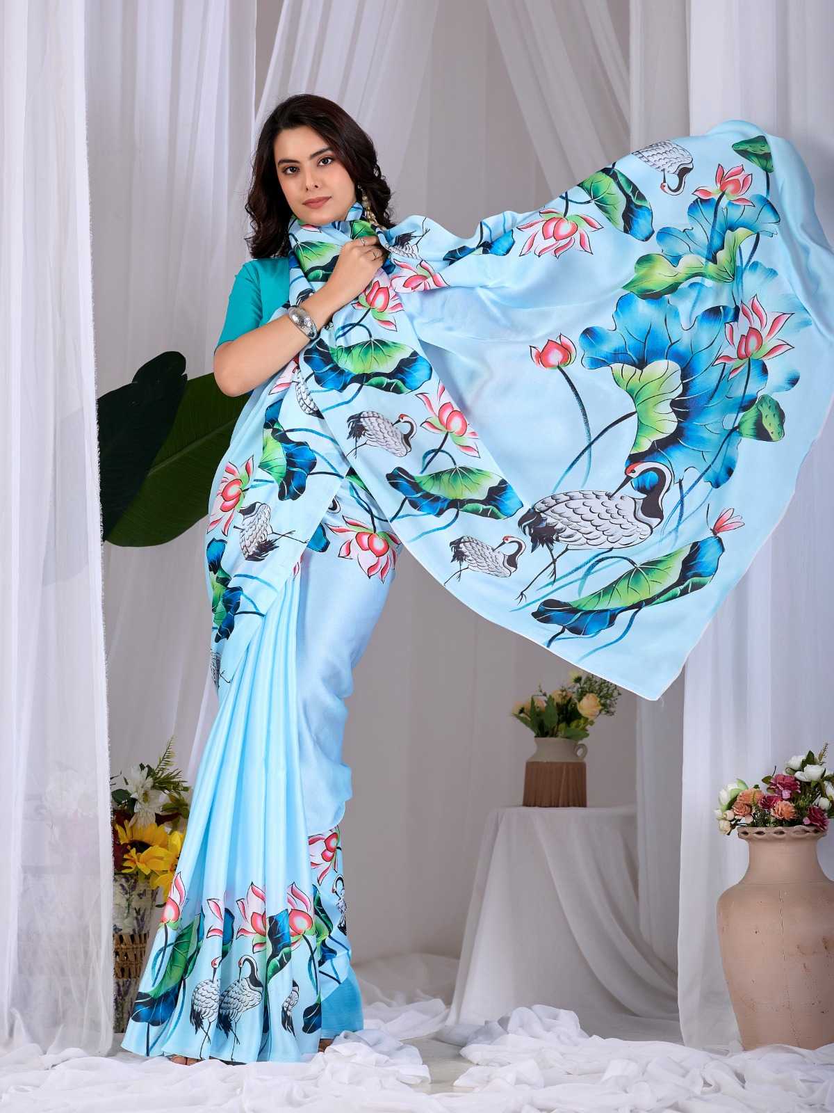 Georgette Designer Saree 2005