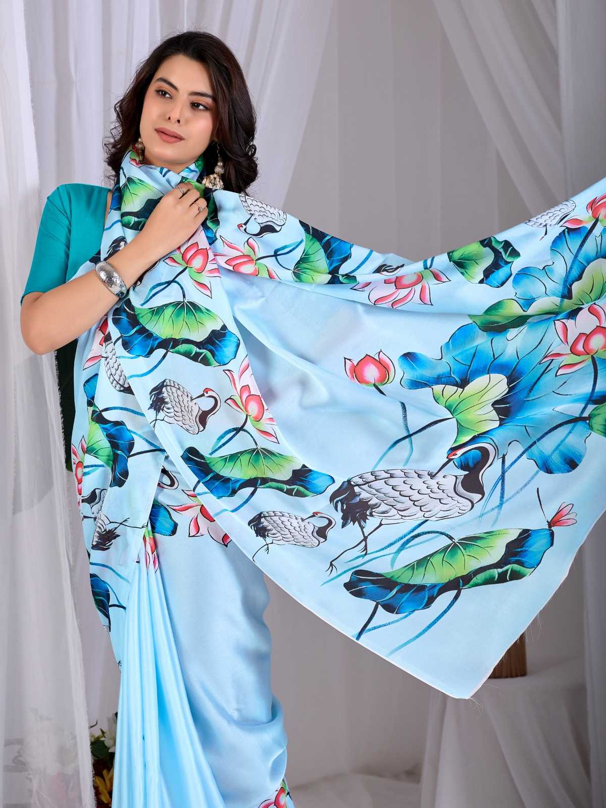 Georgette Designer Saree 2005