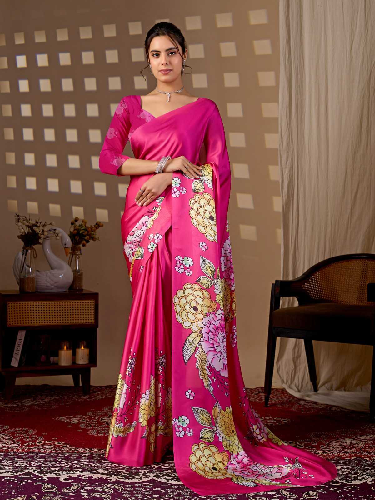 Georgette Printed Saree 2006