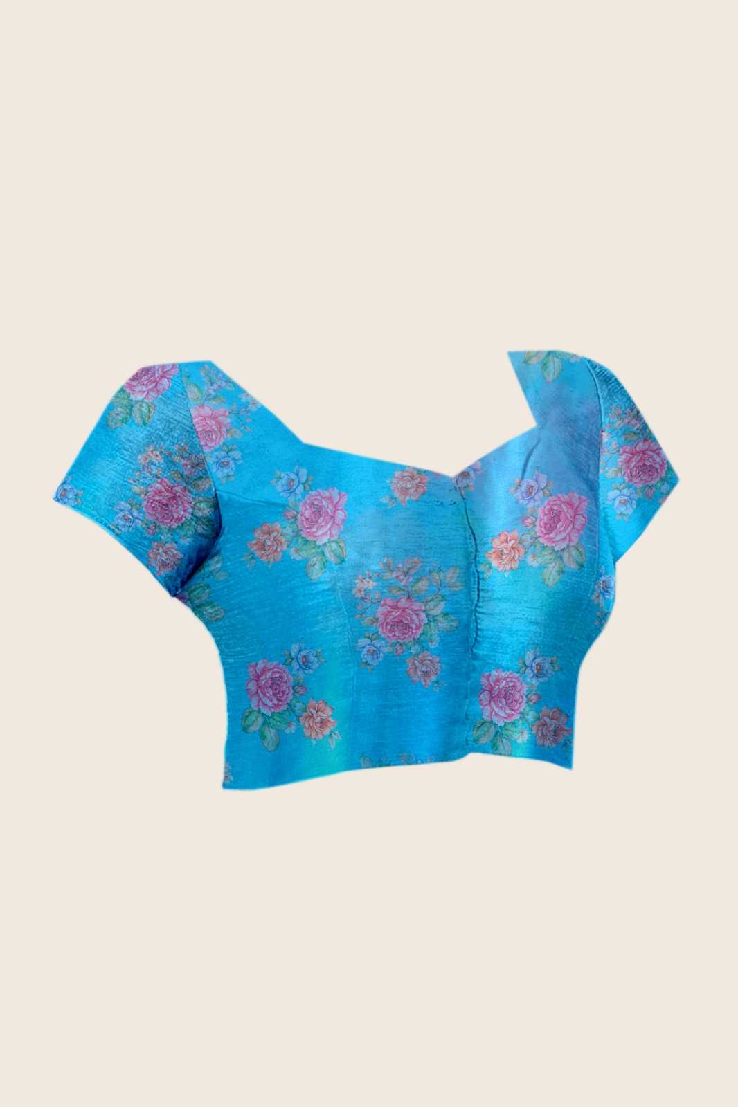 Satin Printed Saree 2010
