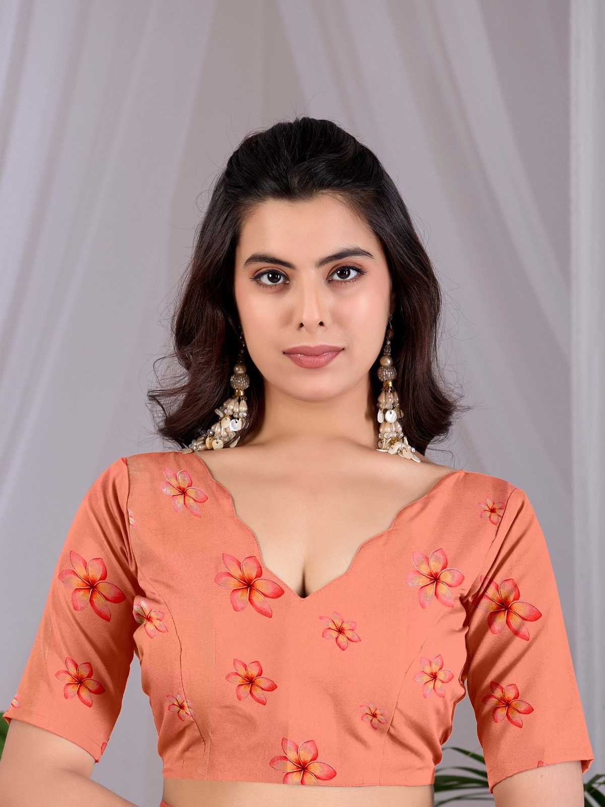 Satin Designer Saree 2017