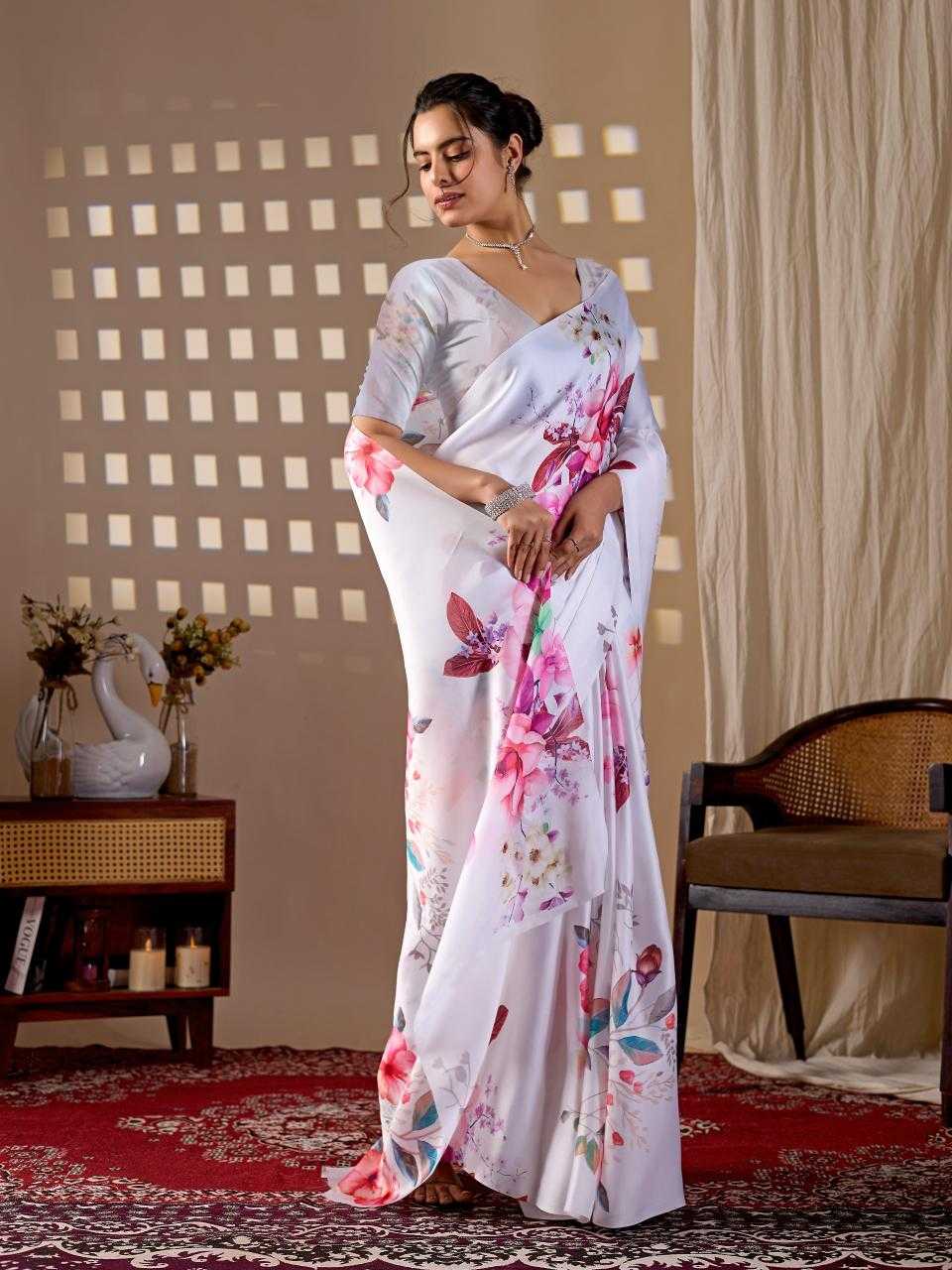 Georgette Designer Saree 2022