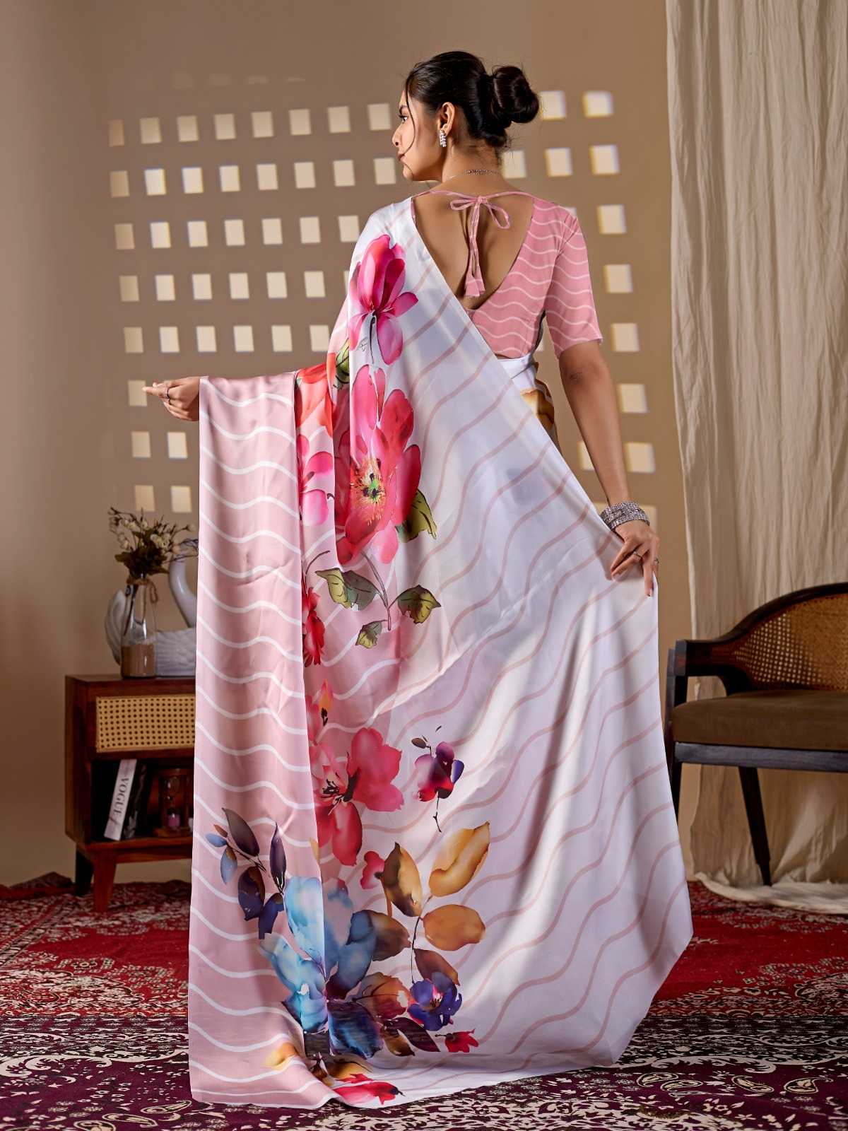 Georgette Designer Saree 2036