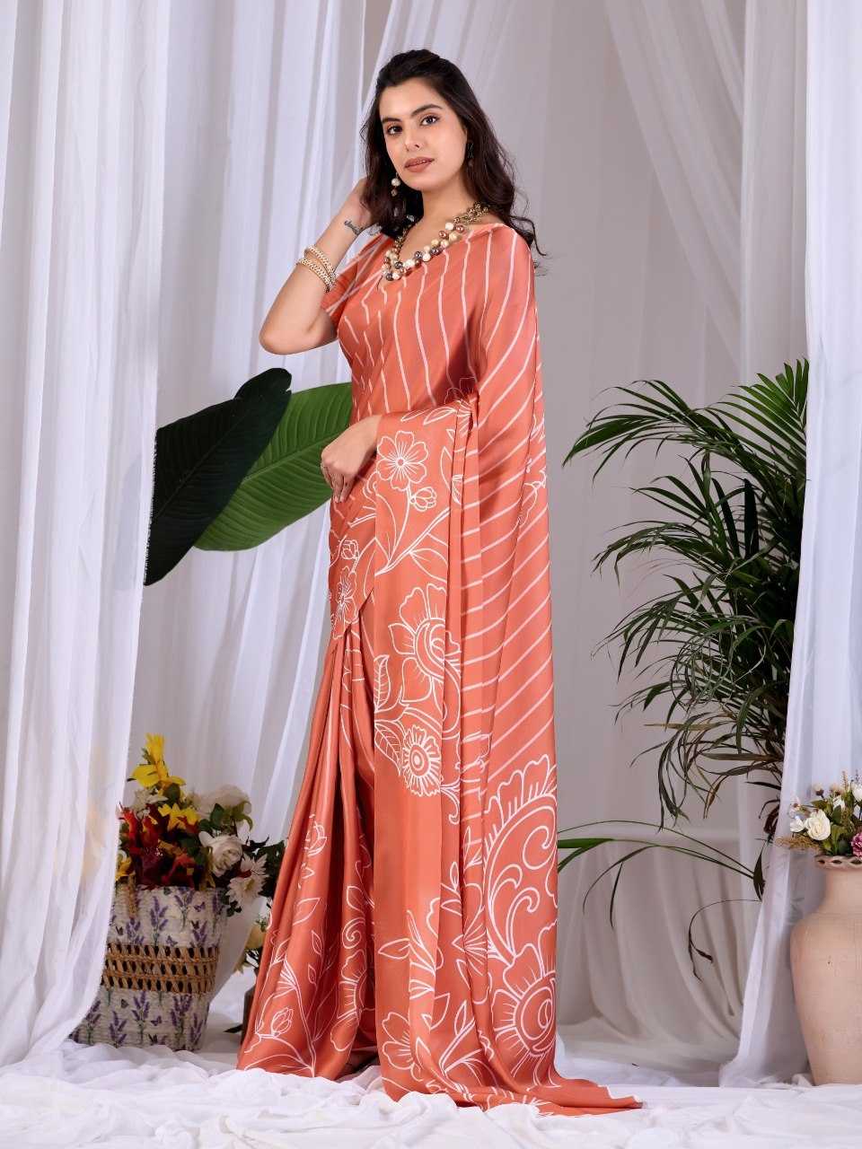 Georgette Printed Saree
