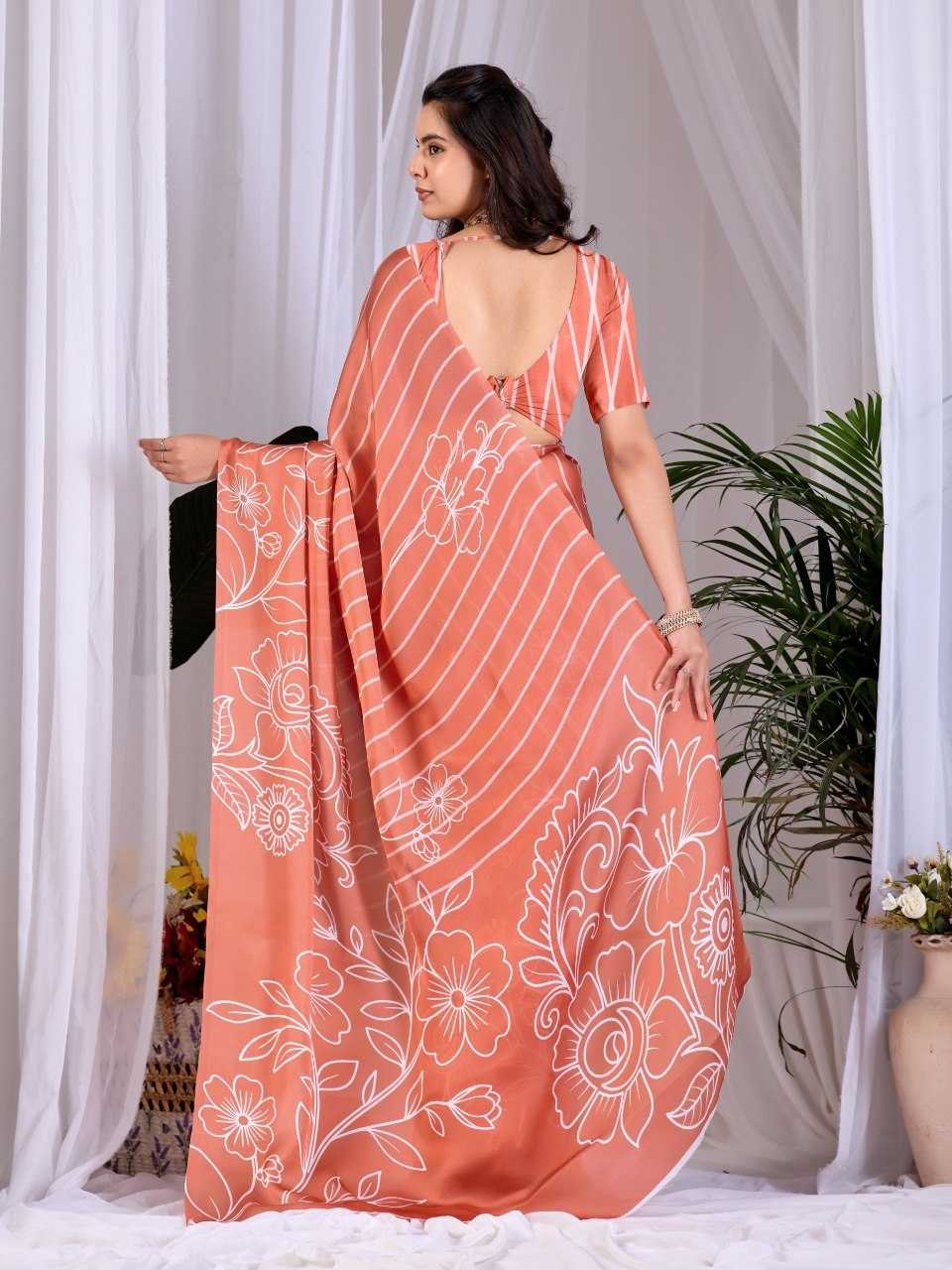 Georgette Printed Saree