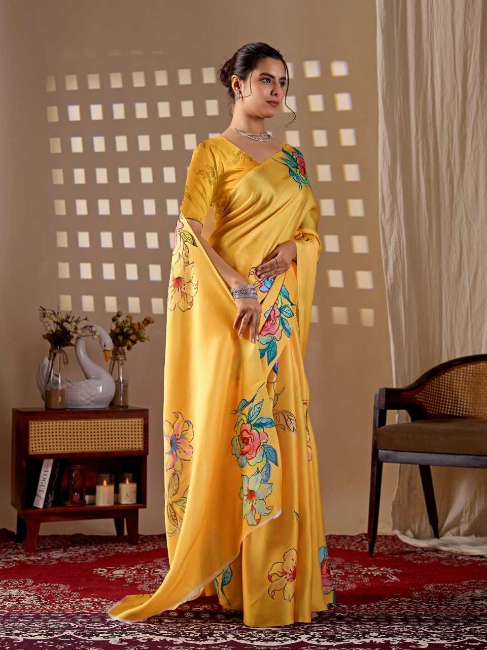 Georgette Printed Saree