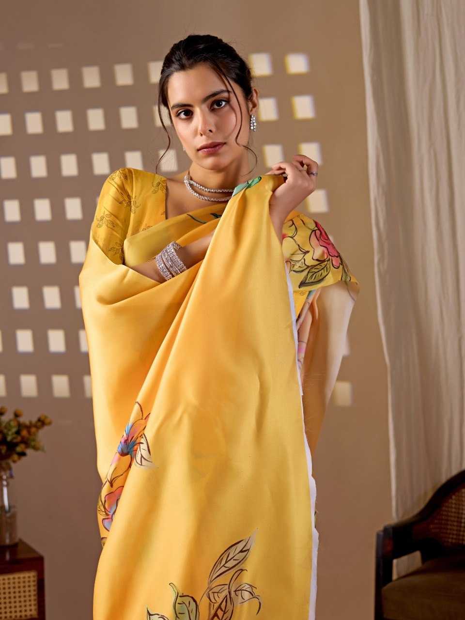 Georgette Printed Saree