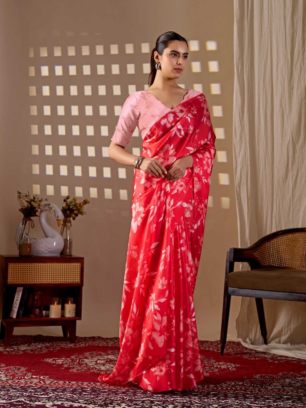 Printed Saree