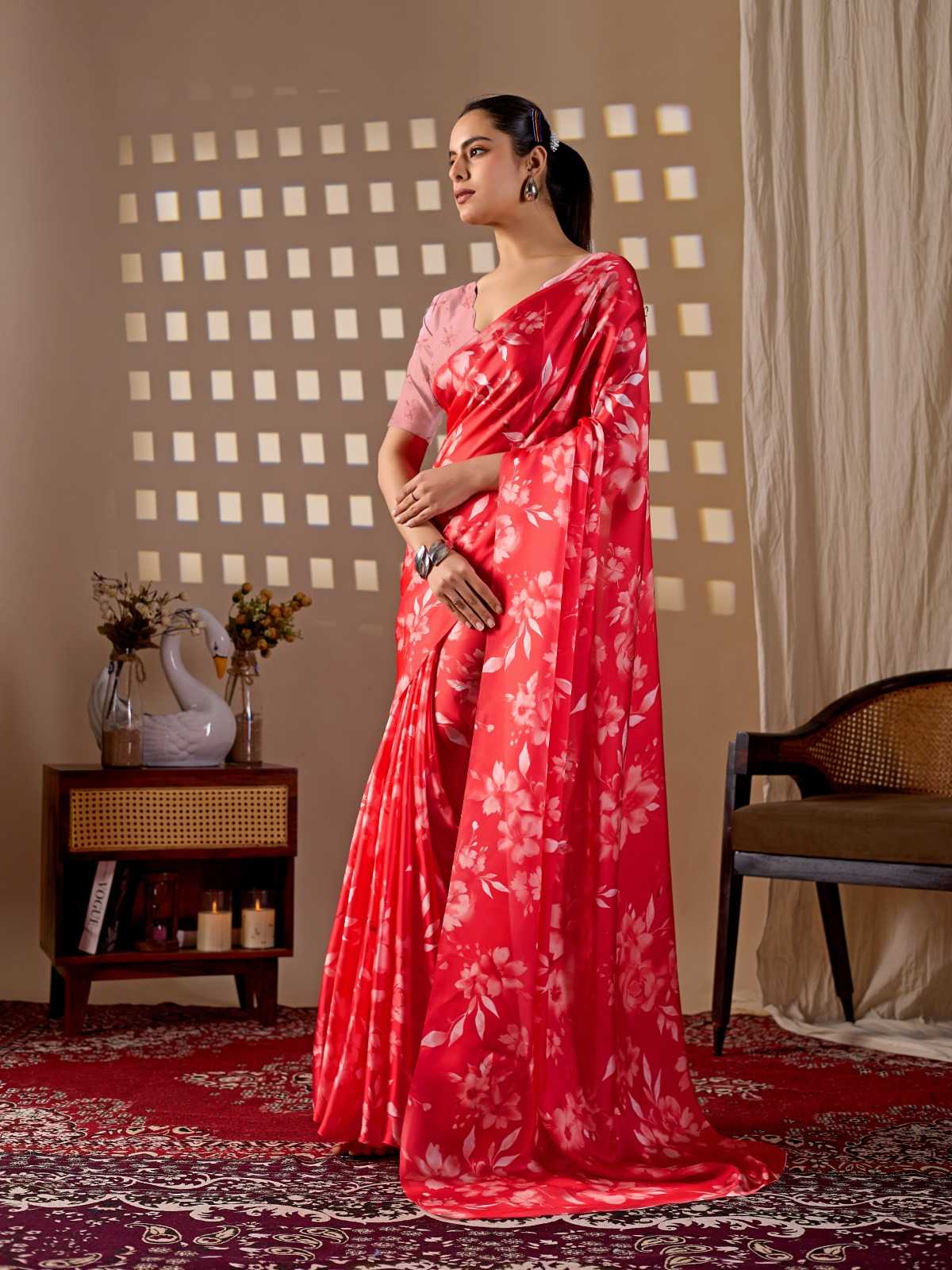 Printed Saree