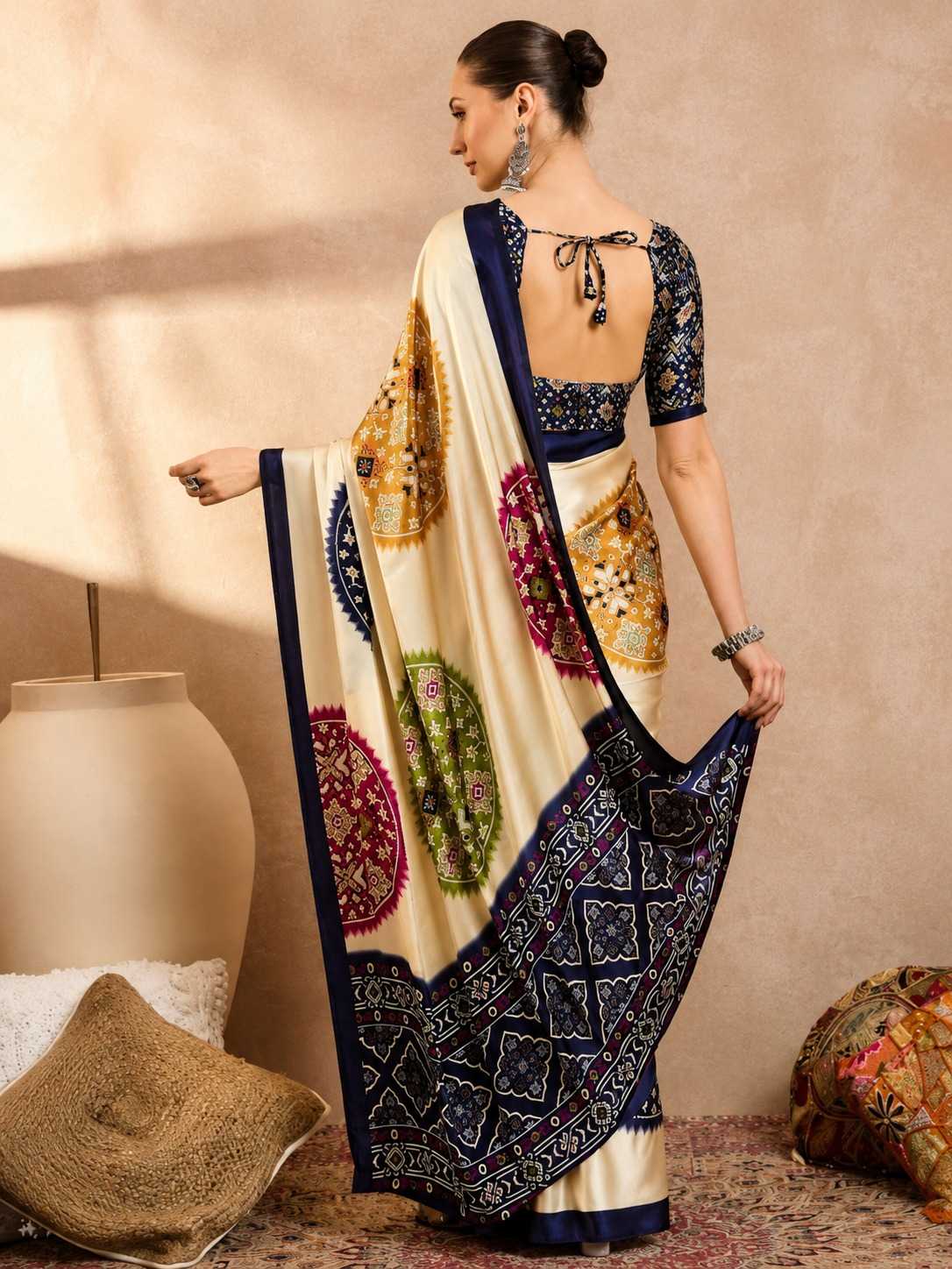 Satin Silk Soft Saree JT-151148