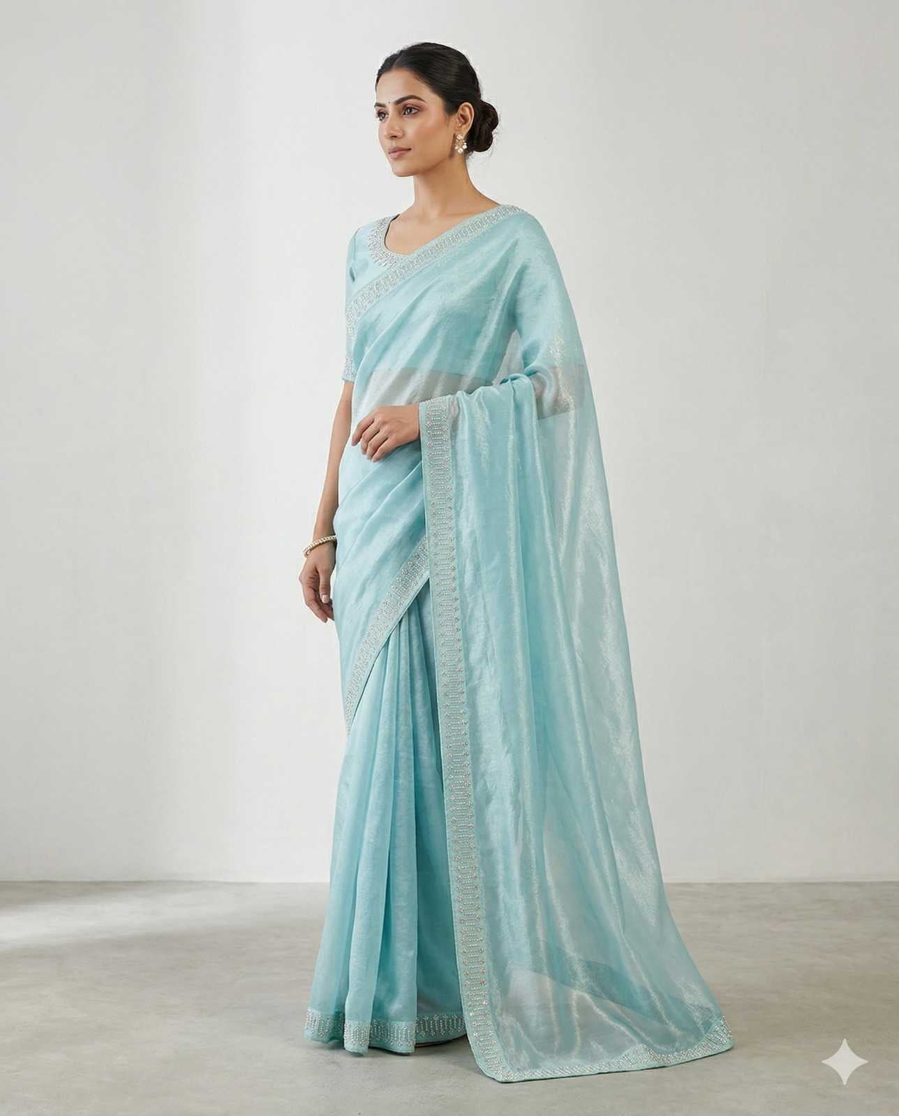 Space Silk Traditional Saree