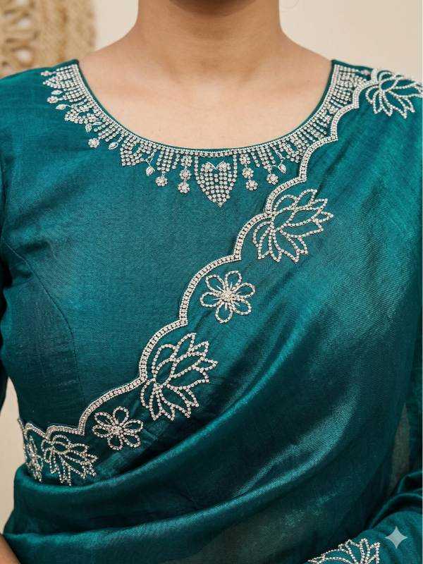 Space Silk Traditional Saree