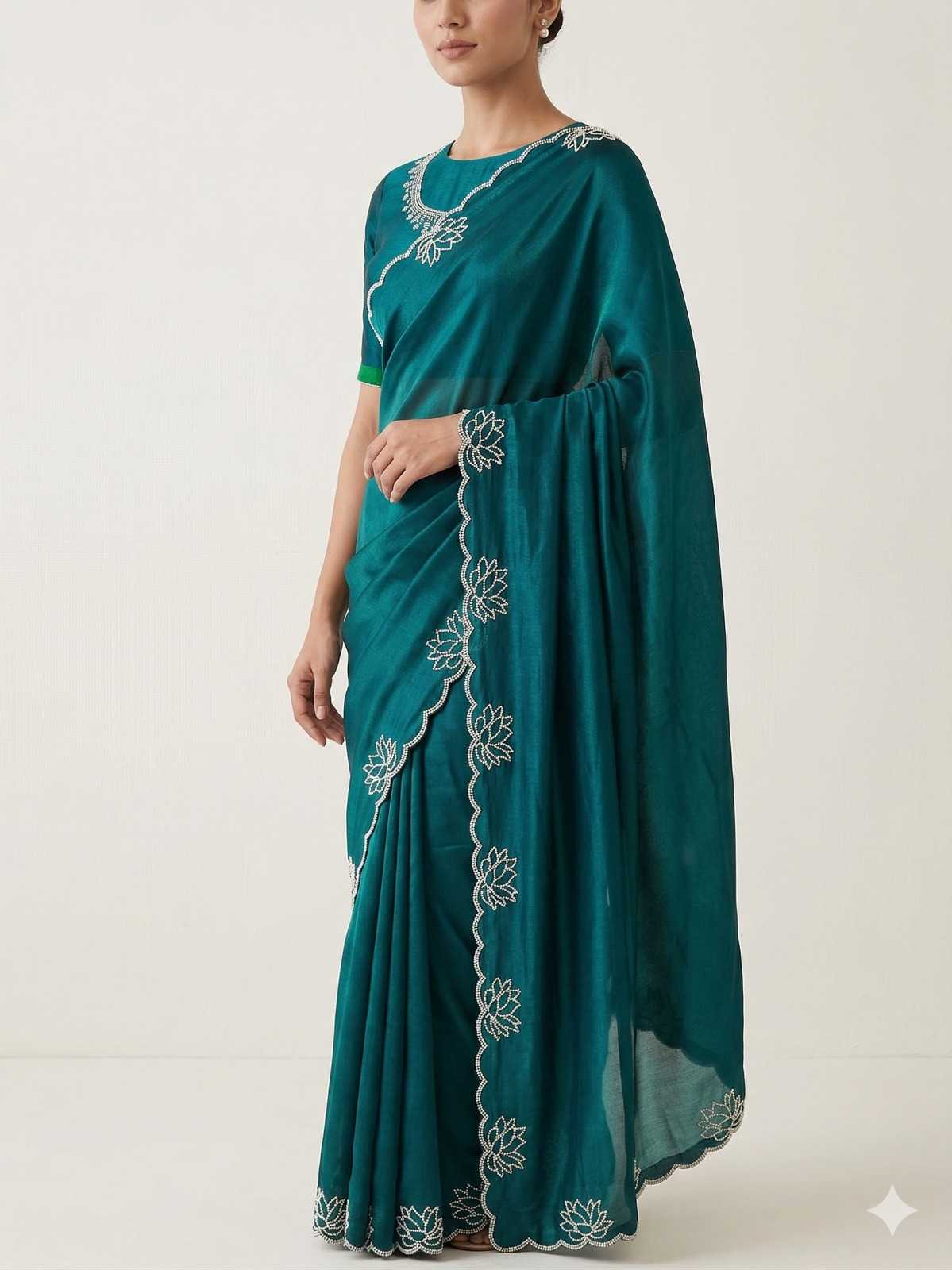 Space Silk Traditional Saree