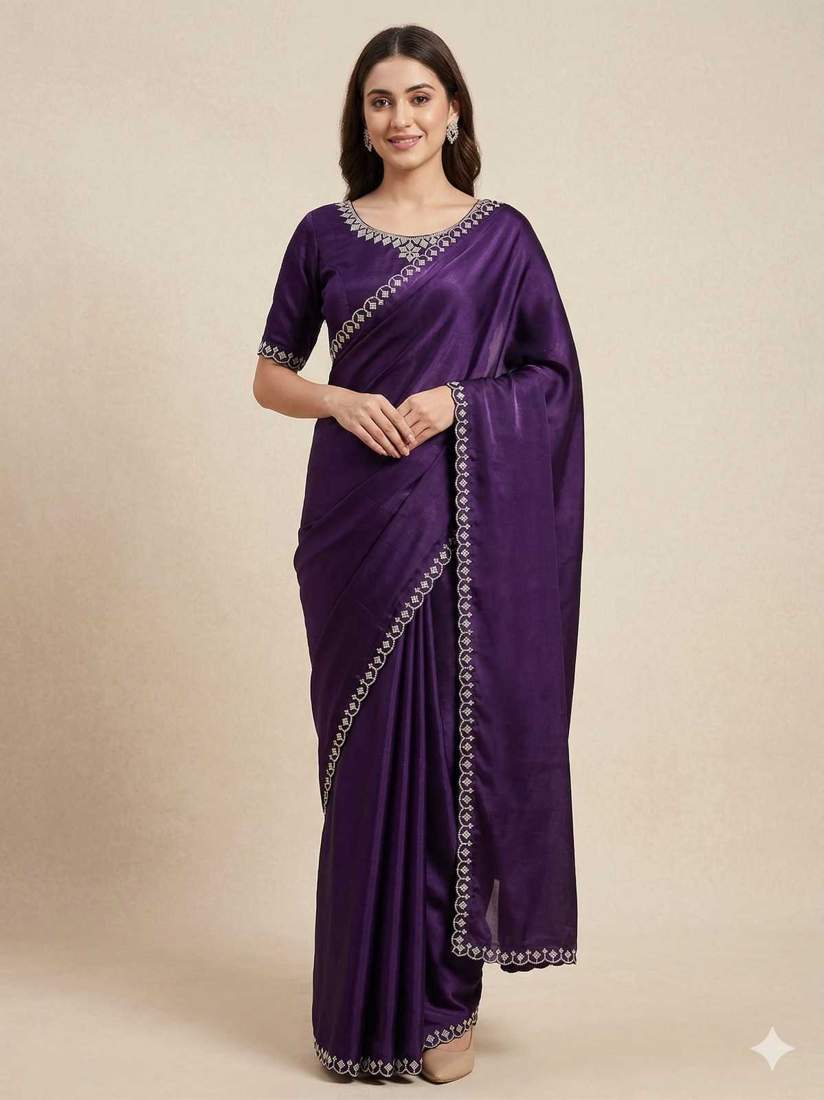 Space Silk Traditional Saree