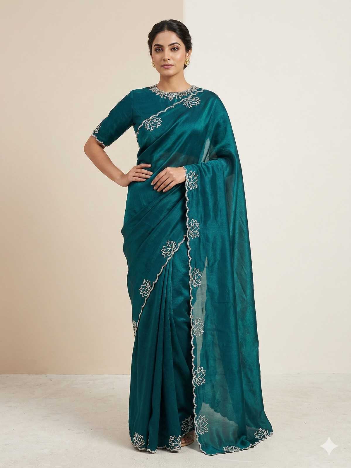 Space Silk Traditional Saree